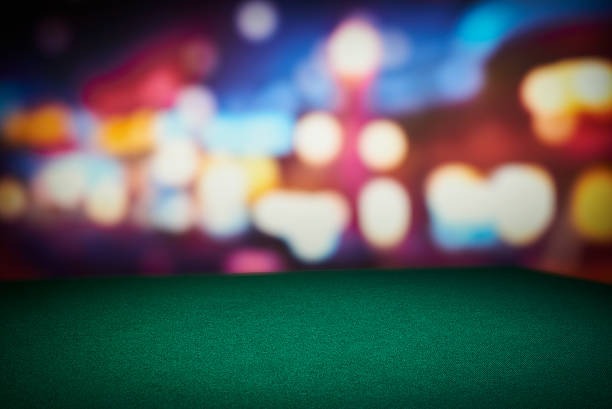 Progressive jackpot meter accumulating on Caribbean Stud table